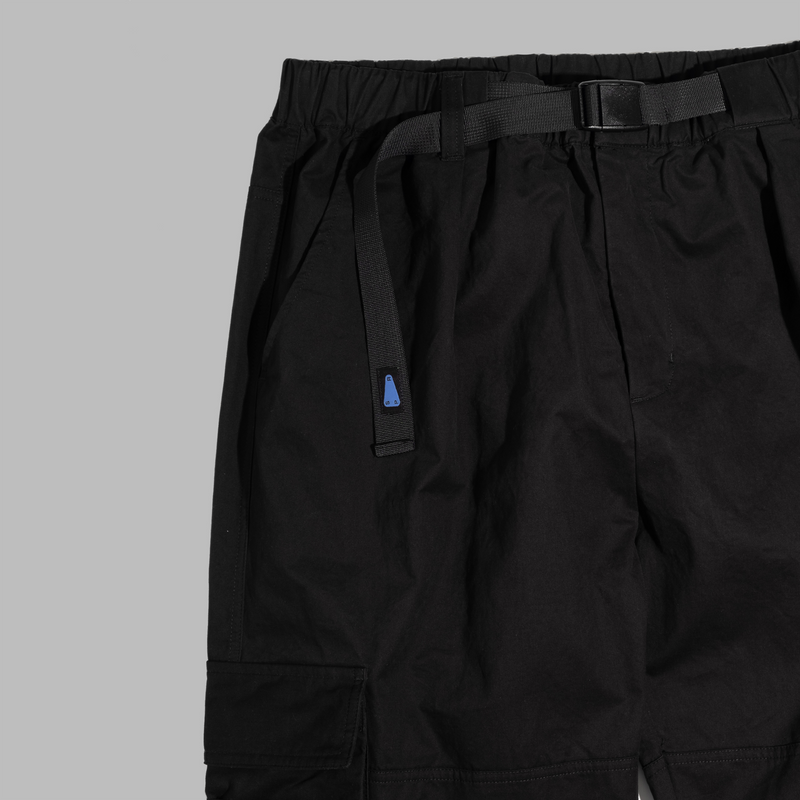 Cargo Pants / Cotton - Black