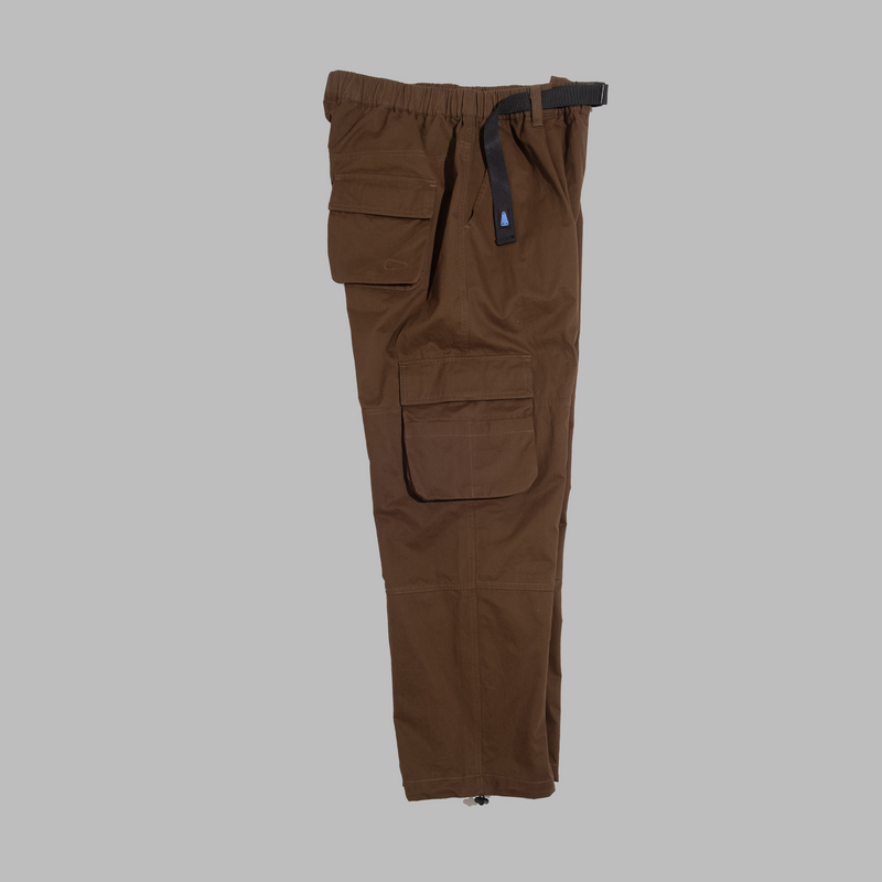 Cargo Pants / Cotton - Brown