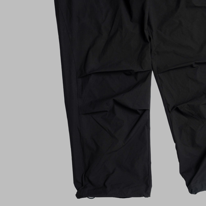Pleated Field Pants / Teflon™ Polyester - Black