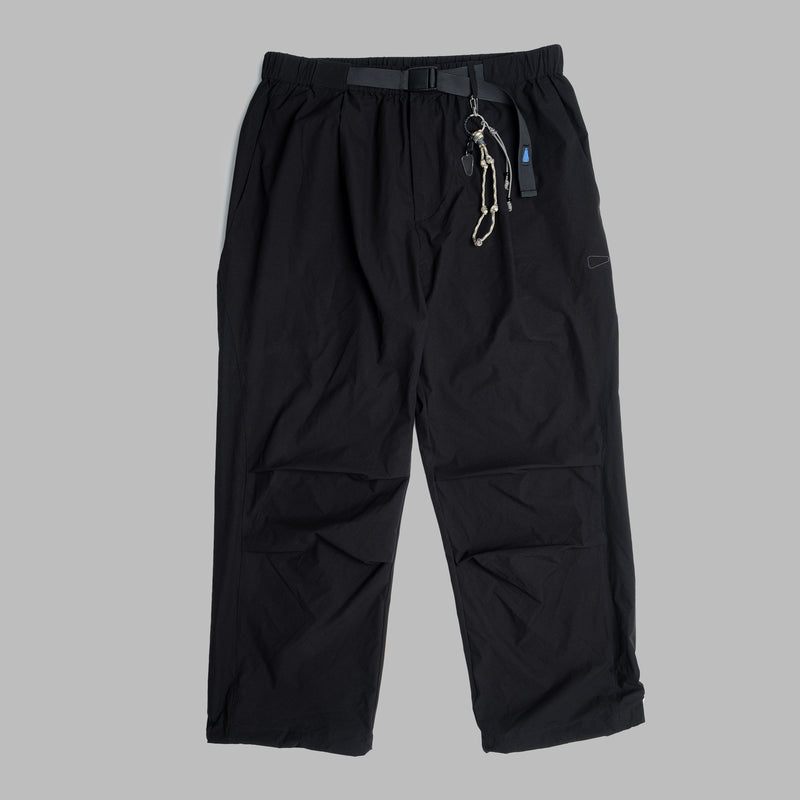 Pleated Field Pants / Teflon™ Polyester - Black