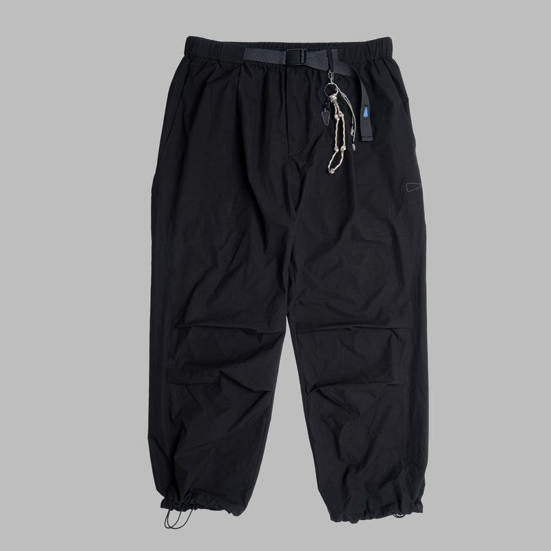 Pleated Field Pants / Teflon™ Polyester - Black
