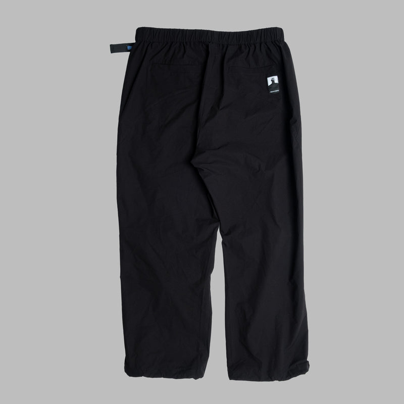 Pleated Field Pants / Teflon™ Polyester - Black