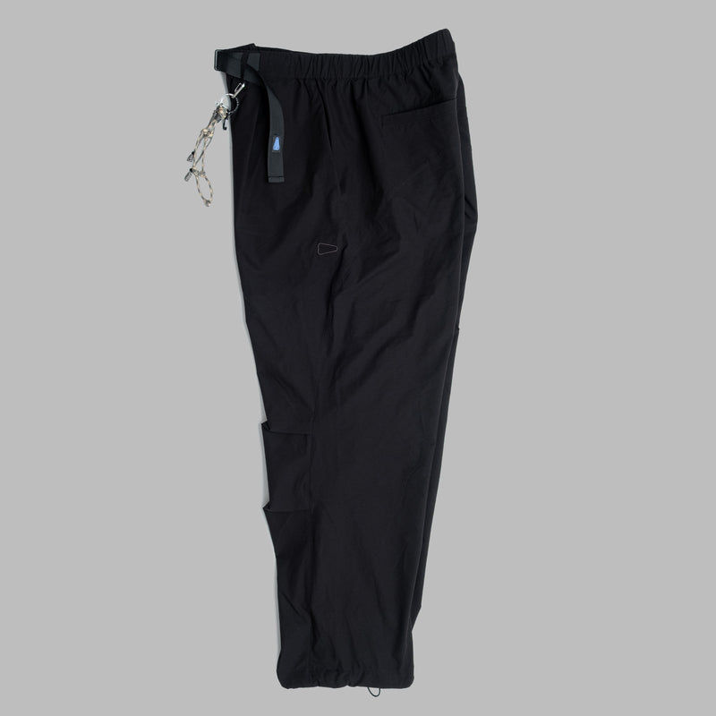 Pleated Field Pants / Teflon™ Polyester - Black