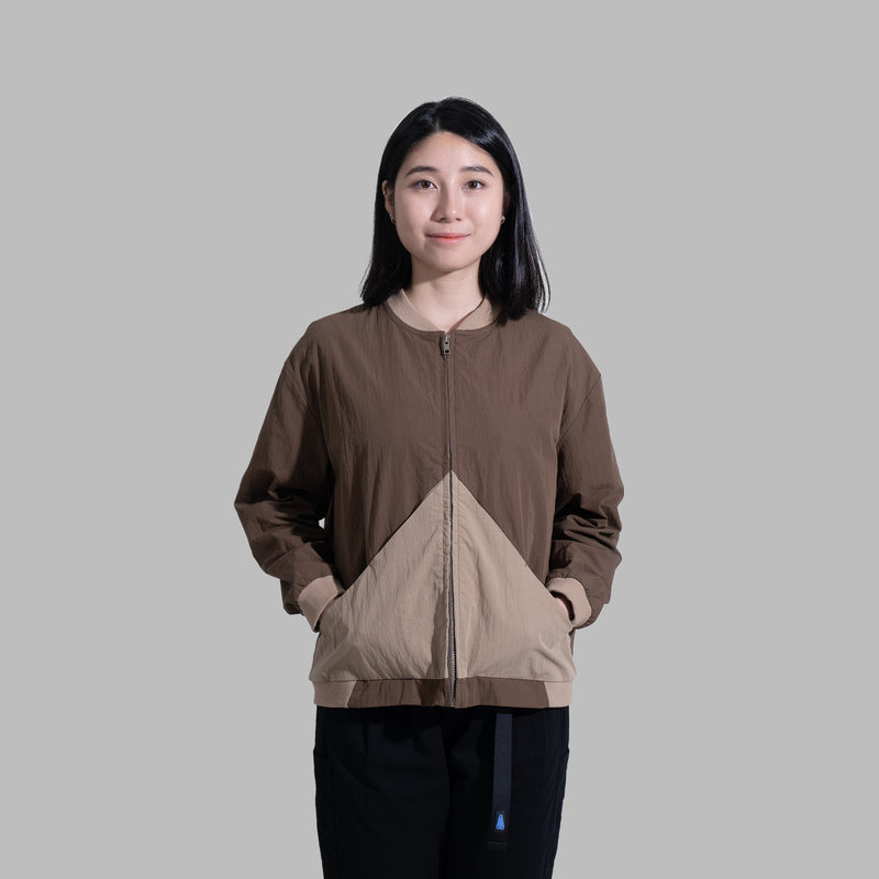 Coach Jacket / Cotton Polyester - Brown