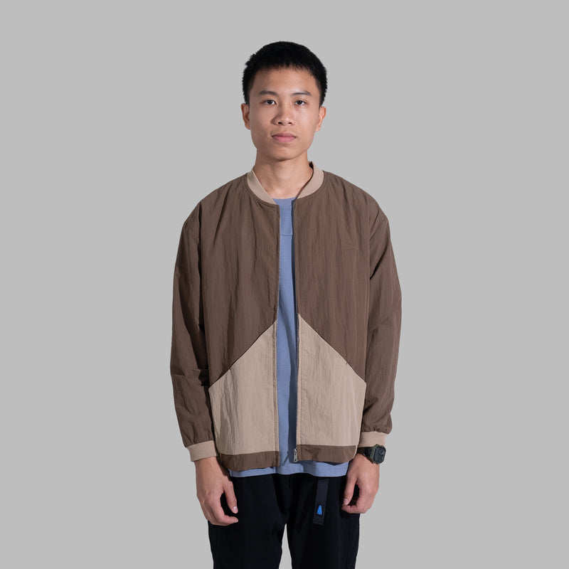 Coach Jacket / Cotton Polyester - Brown