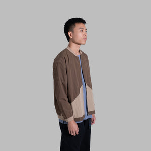 Coach Jacket / Cotton Polyester - Brown