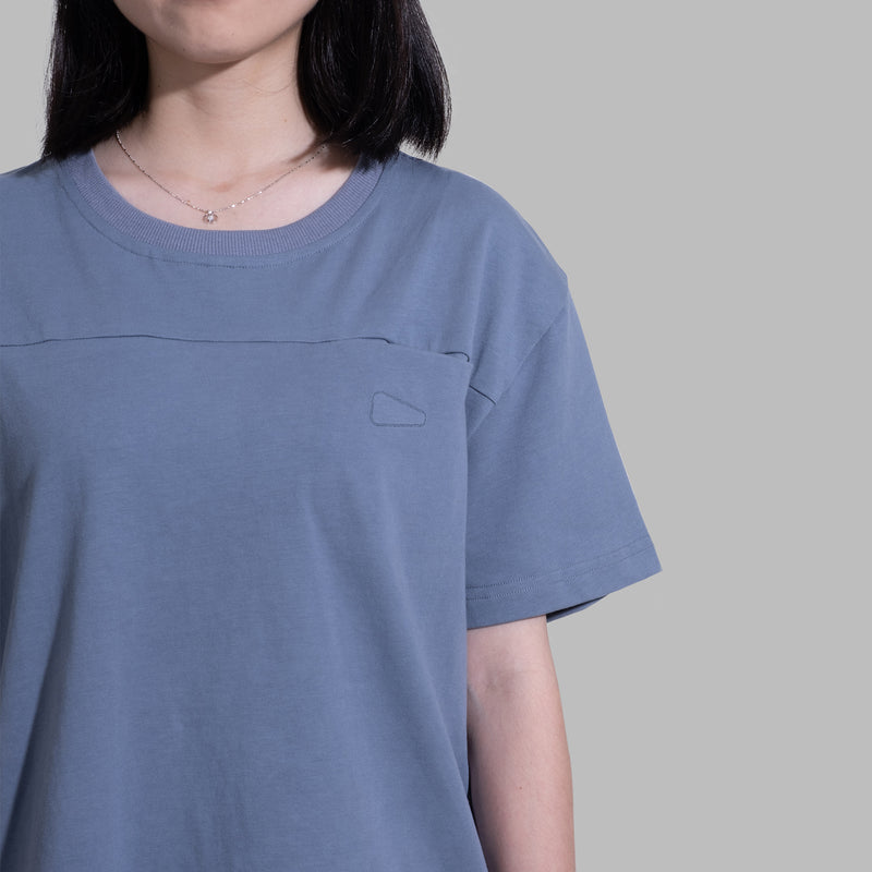 Pocket Tee / Cotton - Blue