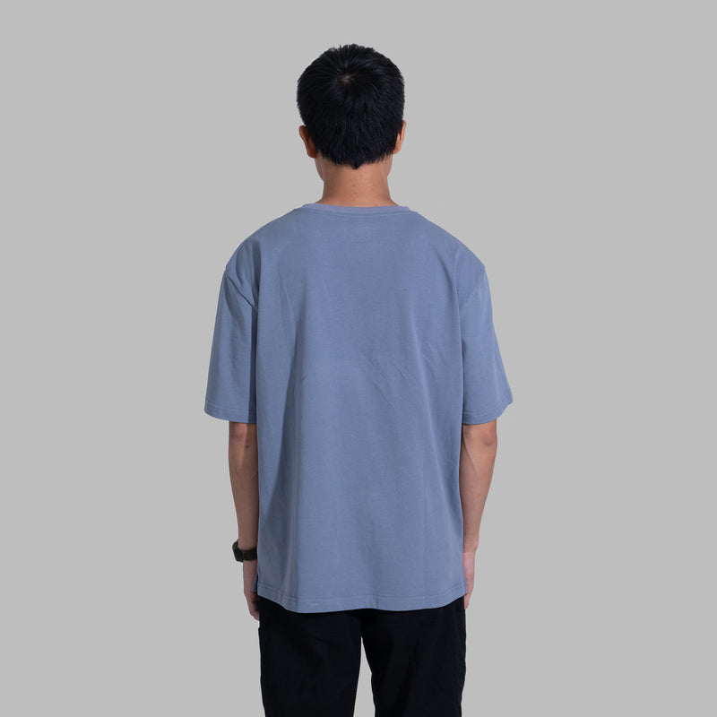 Pocket Tee / Cotton - Blue