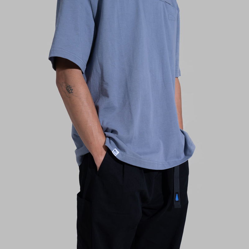 Pocket Tee / Cotton - Blue