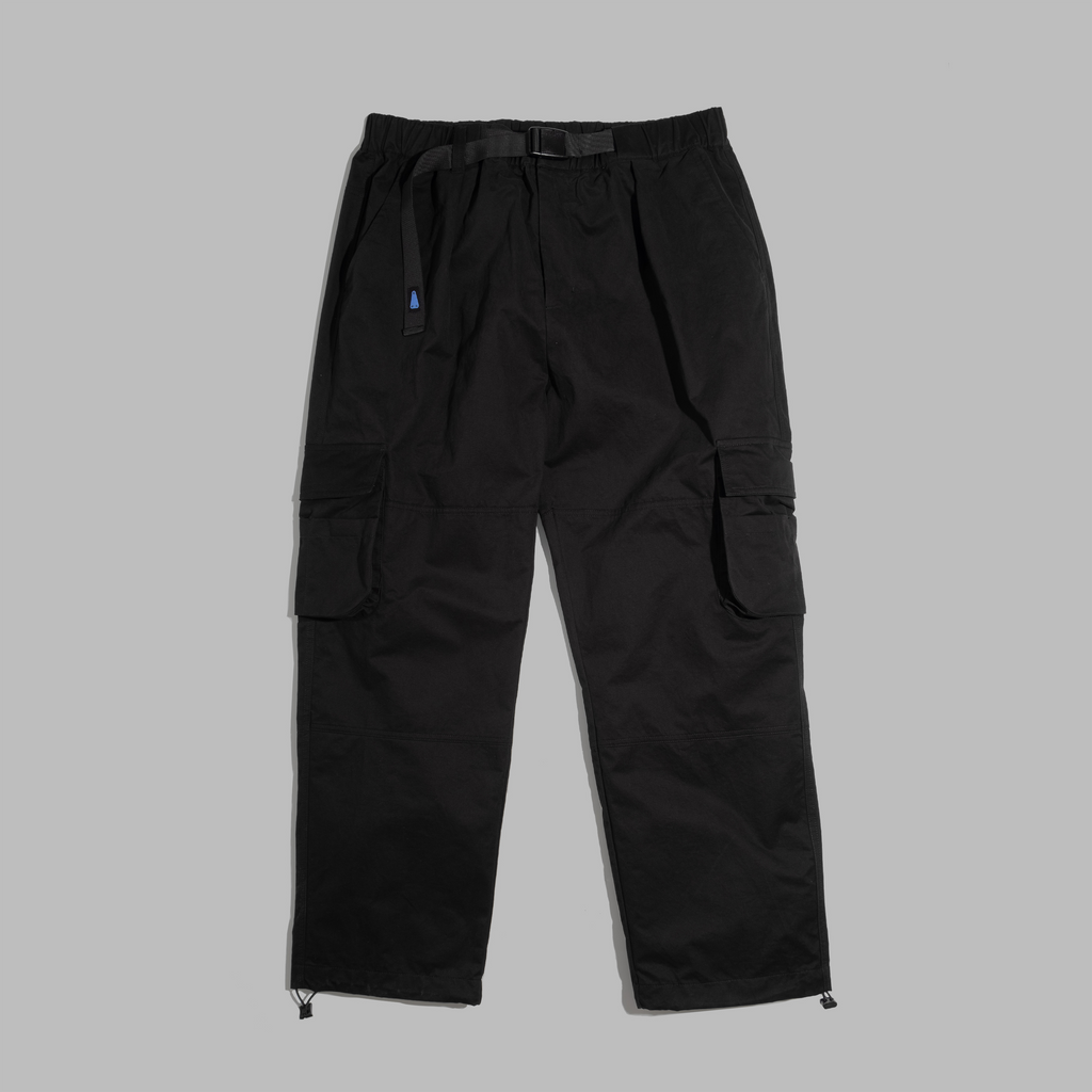 Cargo Pants / Cotton - Black