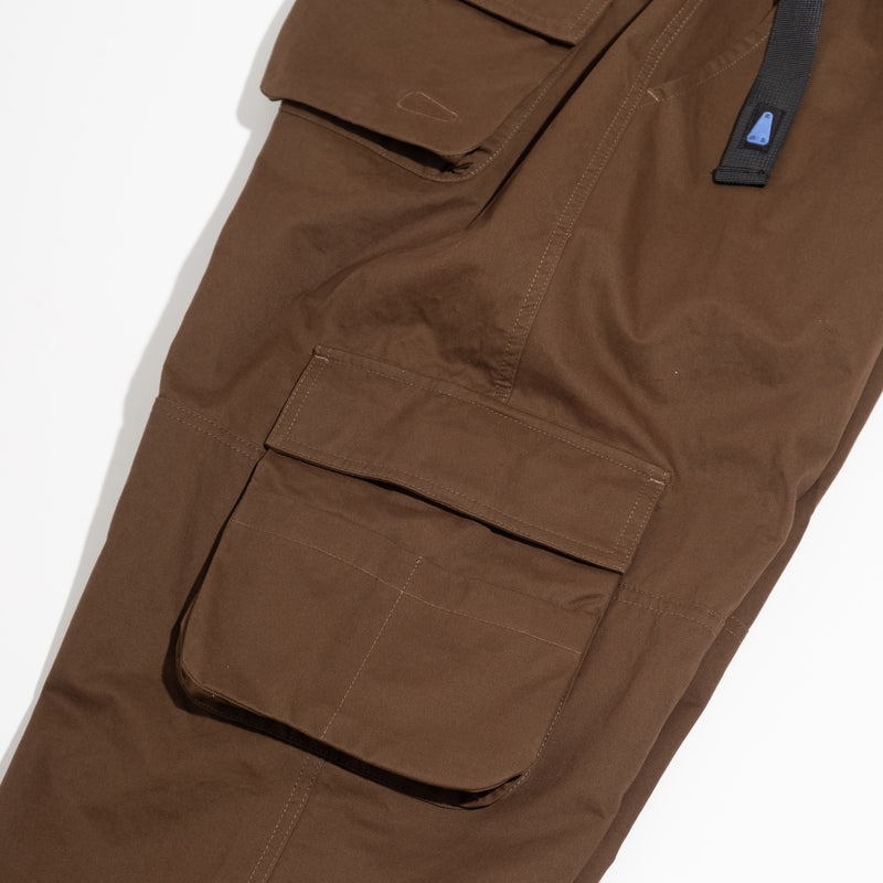 Cargo Pants / Cotton - Brown