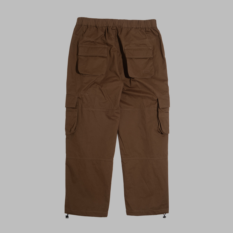 Cargo Pants / Cotton - Brown