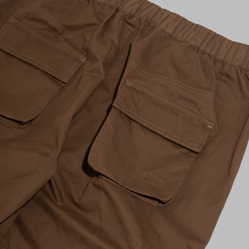 Cargo Pants / Cotton - Brown