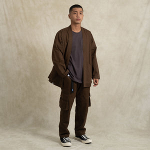 Cargo Pants / Cotton - Brown