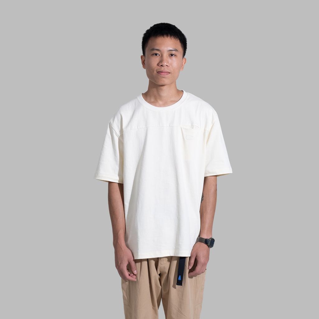 Pocket Tee / Cotton - Cream