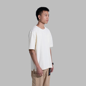 Pocket Tee / Cotton - Cream
