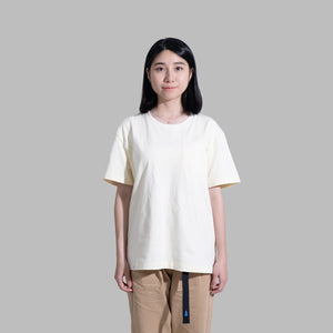 Pocket Tee / Cotton - Cream