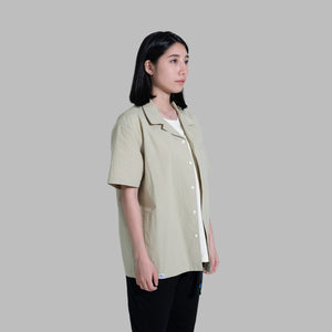 Work Shirt / Cotton - Sage Green