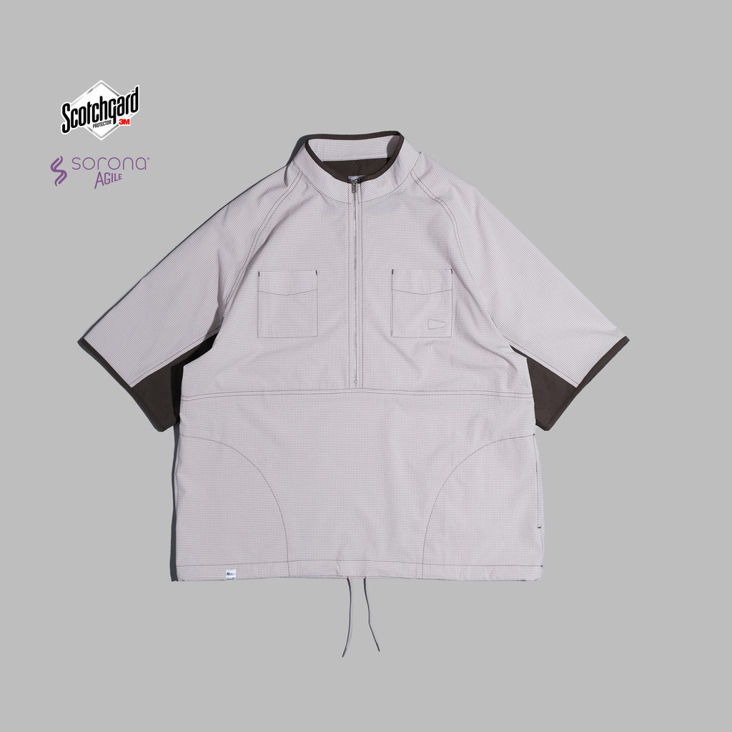 Pullover Halfzip / Sorona® Agile - Grey