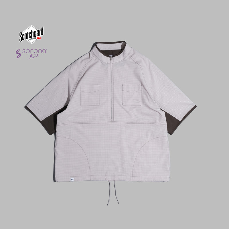 Pullover Halfzip / Sorona® Agile - Grey