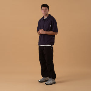 3P Polo Tee / Rayon - Navy