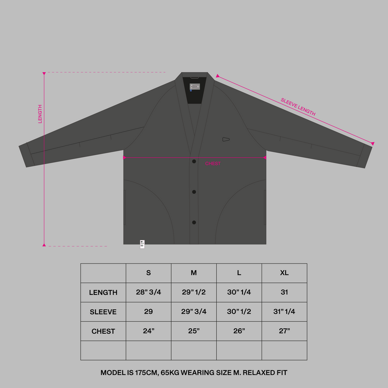 Noragi Jacket / Teflon™ Polyester - Black