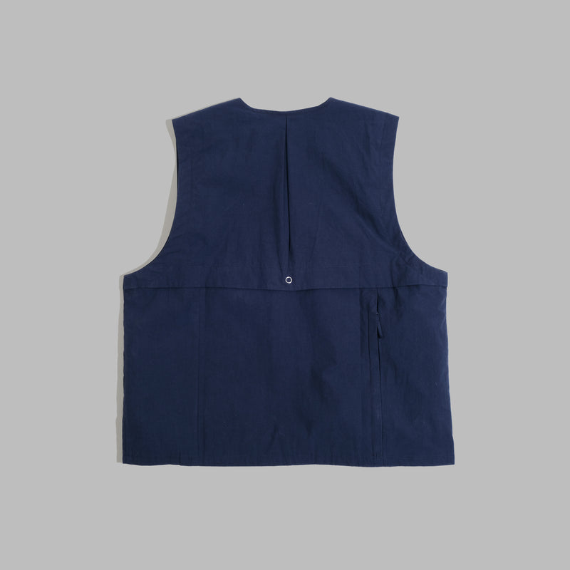 Ventilation Vest / Cotton - Navy