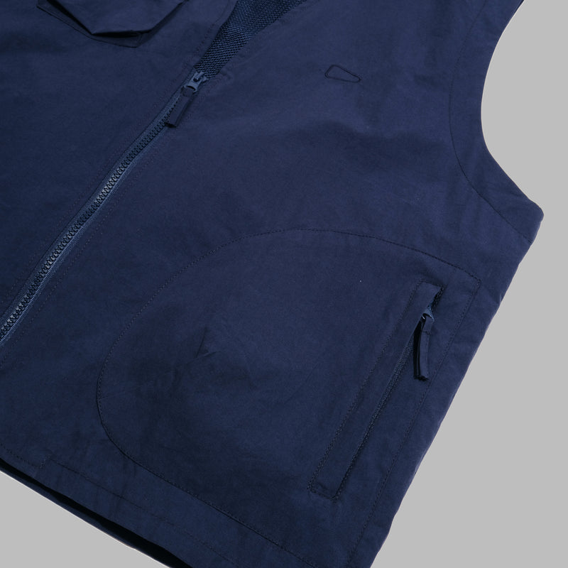 Ventilation Vest / Cotton - Navy