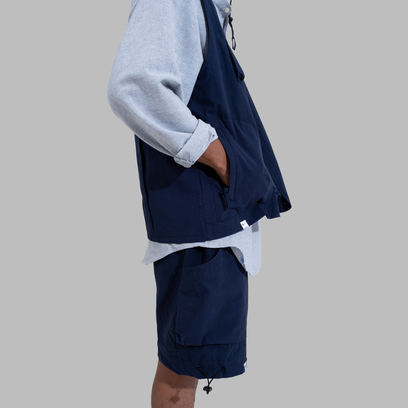 Ventilation Vest / Cotton - Navy