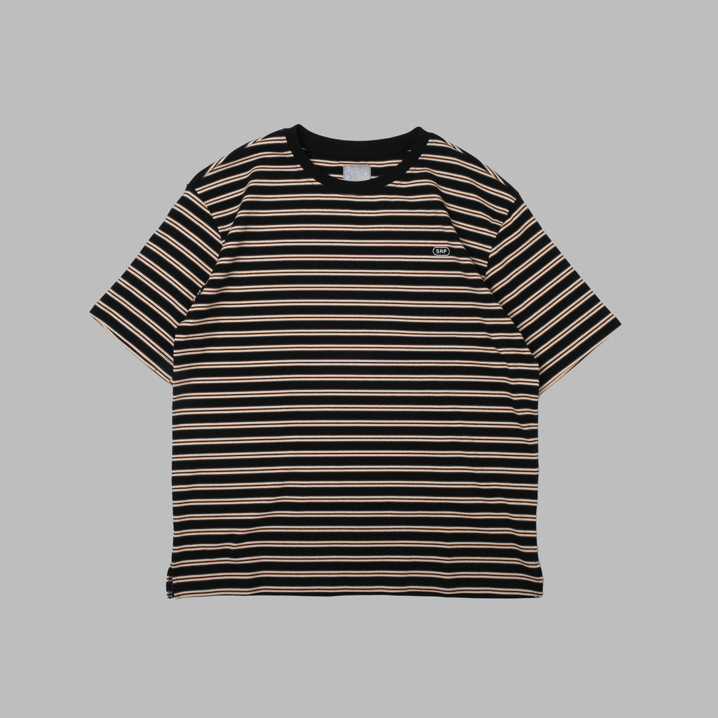 Stripe Tee / Cotton - Black/White