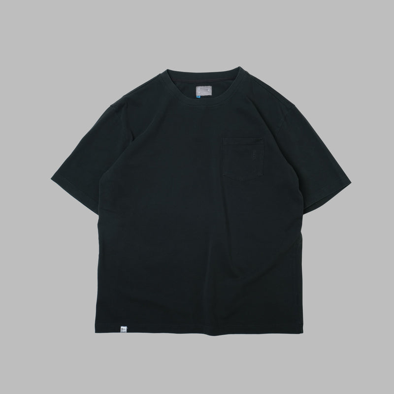 Washed Tee / Cotton - Charcoal
