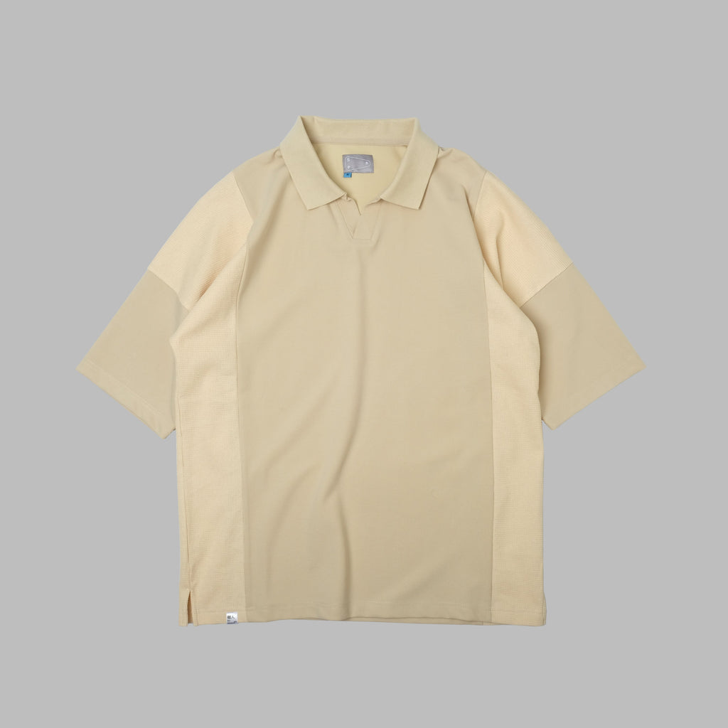 Polo Tee / Cotton - Cream