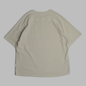 Waffle Tee / Cotton - Warm Grey