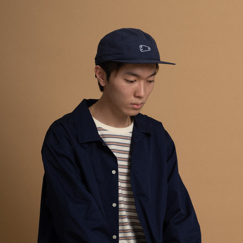 5 Panel Cap / Cotton - Navy