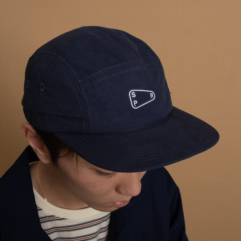 5 Panel Cap / Cotton - Navy