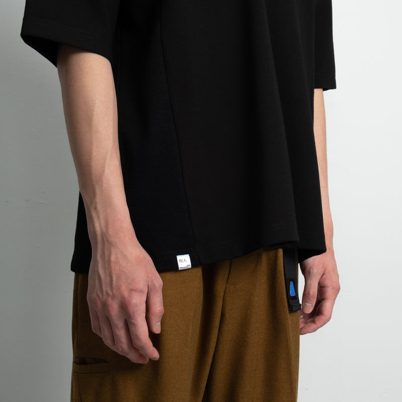 Polo Shirt / Cotton - Black