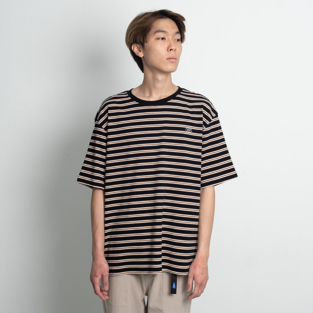 Stripe Tee / Cotton - Black/White