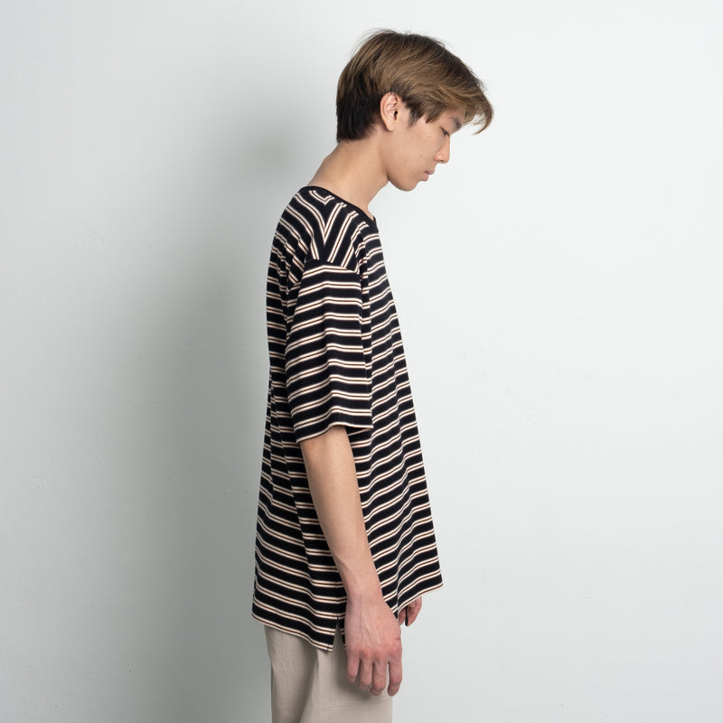 Stripe Tee / Cotton - Black/White