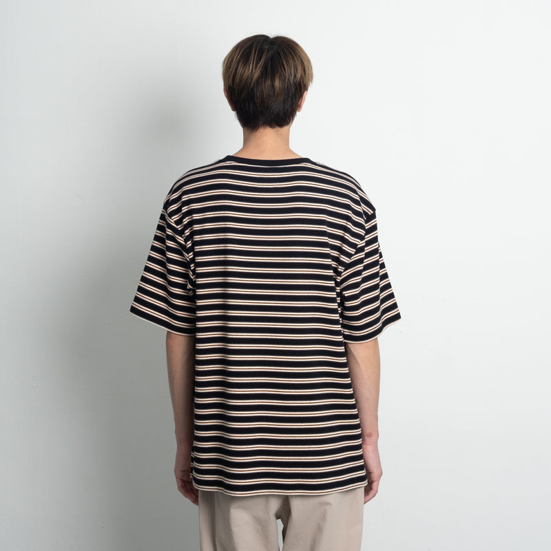 Stripe Tee / Cotton - Black/White