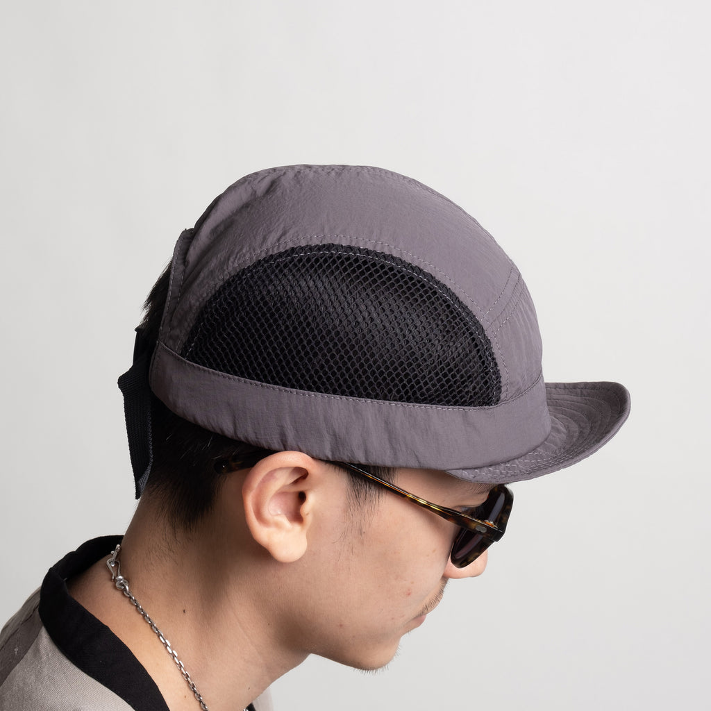 Mesh 5-Panel Cap - Grey