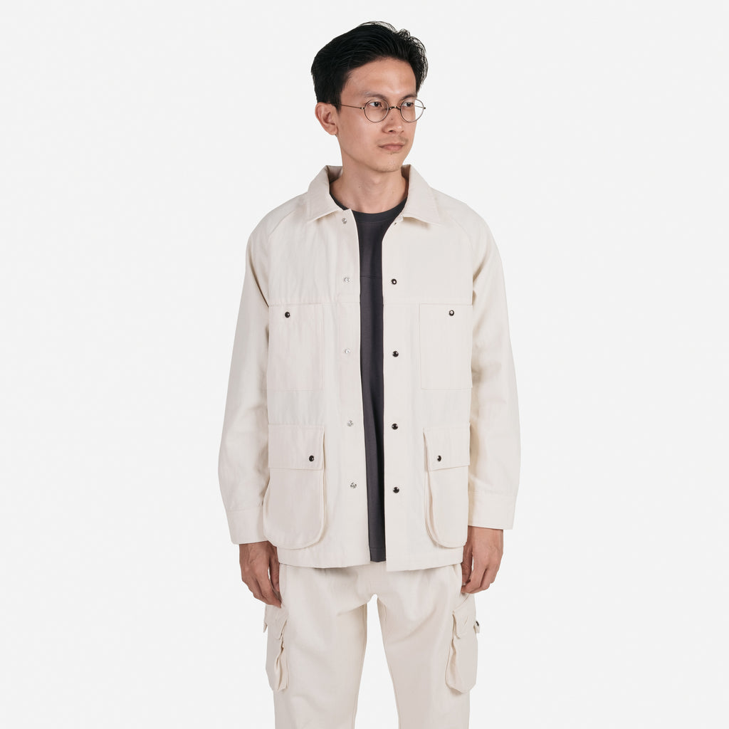 Herringbone Jacket / Cotton